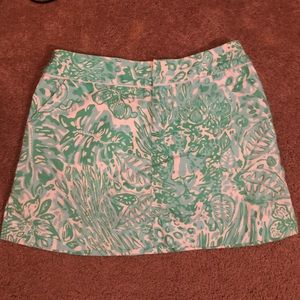 Lily Print Skirt